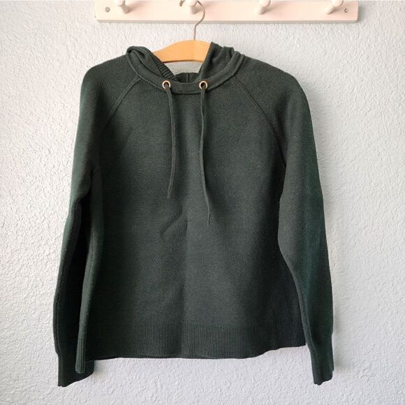Moth sweater viscose blend sweatshirt style with hoodie - Picture 3 of 13